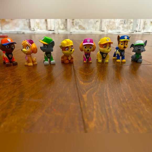 Paw Patrol MINI (8) Figure Toy Set (Set #4) - Picture 3 of 3